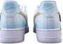 Shop 【定制球鞋】 Nike Air Force 1 Low '07 空軍一號 夏日熊貓 手繪噴繪 潑墨 冷冰藍冰藍漸變 低幫 板鞋 男款 藍金