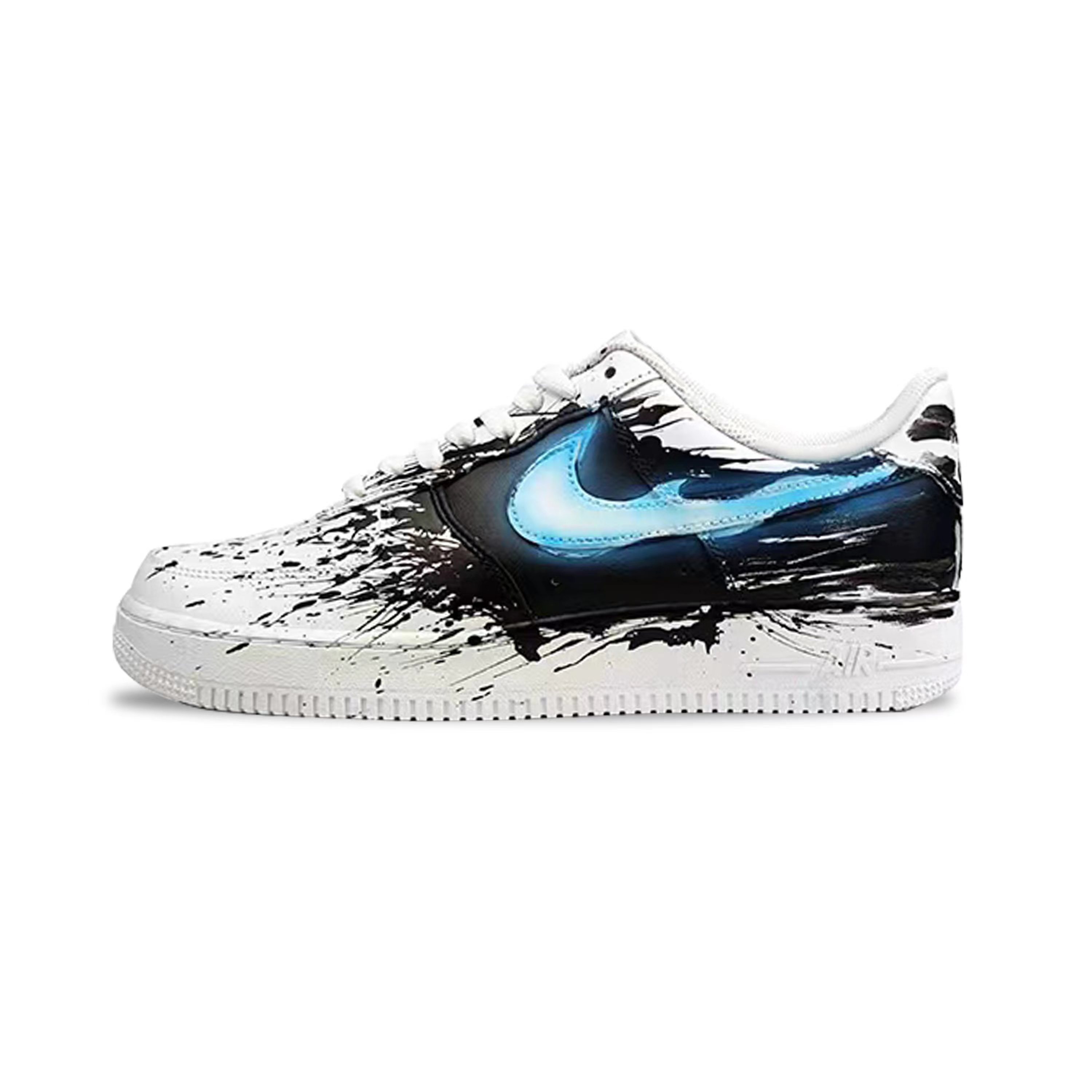 Buy 【客製球鞋】Nike Air Force 1 Low 07 低空軍一號 超級英雄 毒液 低筒 板鞋 男款 黑白