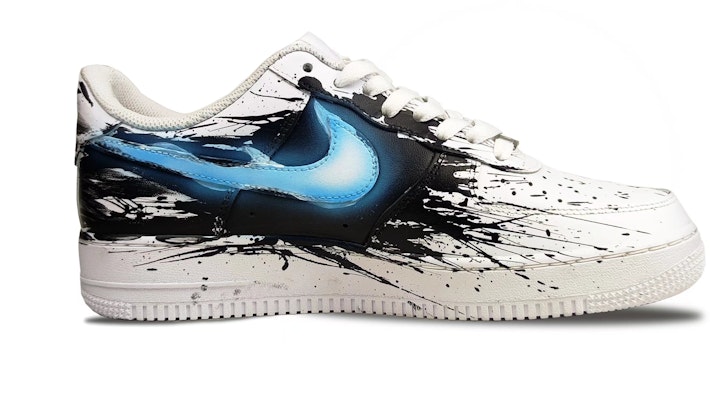 【客製球鞋】Nike Air Force 1 Low 07 低空軍一號 超級英雄 毒液 低筒 板鞋 男款 黑白 Order 【客製球鞋】Nike Air Force 1 Low 07 低空軍一號 超級英雄 毒液 低筒 板鞋 男款 黑白