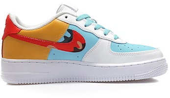 カスタム Nike Air Force 1 '07 "波乗り" CW2288-111(Team10-冲浪少年橙蓝) Order カスタム Nike Air Force 1 '07 "波乗り" CW2288-111(Team10-冲浪少年橙蓝)