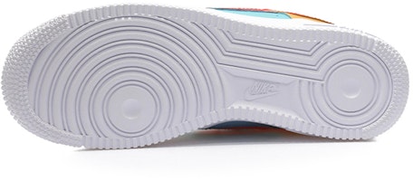 カスタム Nike Air Force 1 '07 "波乗り" CW2288-111(Team10-冲浪少年橙蓝) Details for カスタム Nike Air Force 1 '07 "波乗り" CW2288-111(Team10-冲浪少年橙蓝)