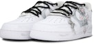 Lookbook 【定製球鞋】Nike Air Force 1 Low '07 空軍一號 荊棘玫瑰浪漫十字架 解構 防滑耐磨 低筒 板鞋 男款 黑白灰