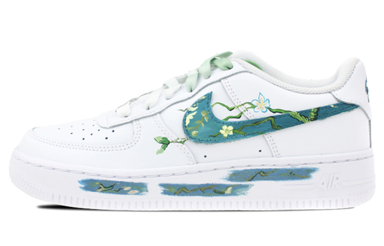 [Custom Shoes] Nike Air Force 1 Low '07 'Van Gogh Almond Blossom'