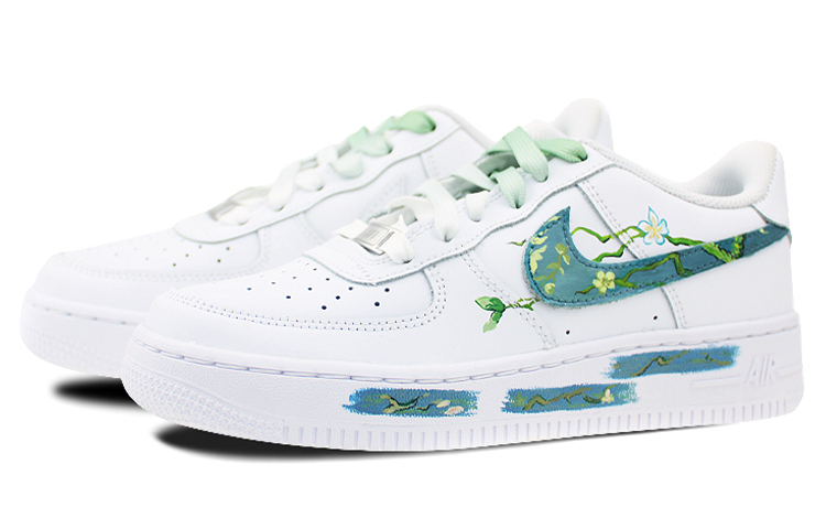 [Custom Shoes] Nike Air Force 1 Low '07 'Van Gogh Almond Blossom' 圖 3