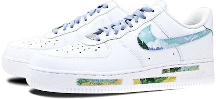 カスタムAF1 '07 ゴッホ「糸杉と麦畑」 CW2288-111(Team叁-男女款手绘喷绘麦田与柏树) Lookbook カスタムAF1 '07 ゴッホ「糸杉と麦畑」 CW2288-111(Team叁-男女款手绘喷绘麦田与柏树)