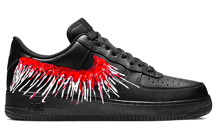 Shop 나이키 에어포스 1 로우 '07 '베놈 팽' (커스텀) CW2288-001-(TeamY-男款血牙)