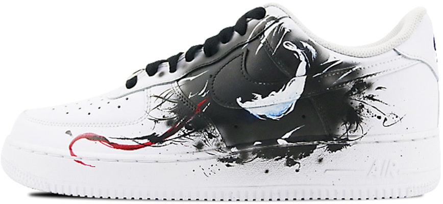 カスタムAF1 '07 "ヴェノム・スプラッシュインク" CW2288-111(Team-叁男女款喷绘手绘黑红毒液) Buy カスタムAF1 '07 "ヴェノム・スプラッシュインク" CW2288-111(Team-叁男女款喷绘手绘黑红毒液)