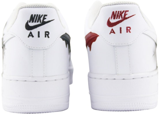 カスタムAF1 '07 "ヴェノム・スプラッシュインク" CW2288-111(Team-叁男女款喷绘手绘黑红毒液) Shop カスタムAF1 '07 "ヴェノム・スプラッシュインク" CW2288-111(Team-叁男女款喷绘手绘黑红毒液)