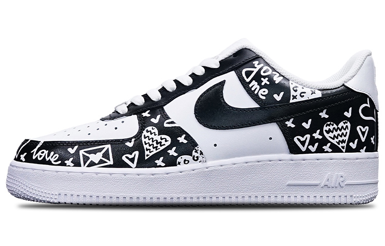 [Custom Shoes] Nike Air Force 1 Low '07 'Vibe Graffiti Valentine's Day' LTD Edition