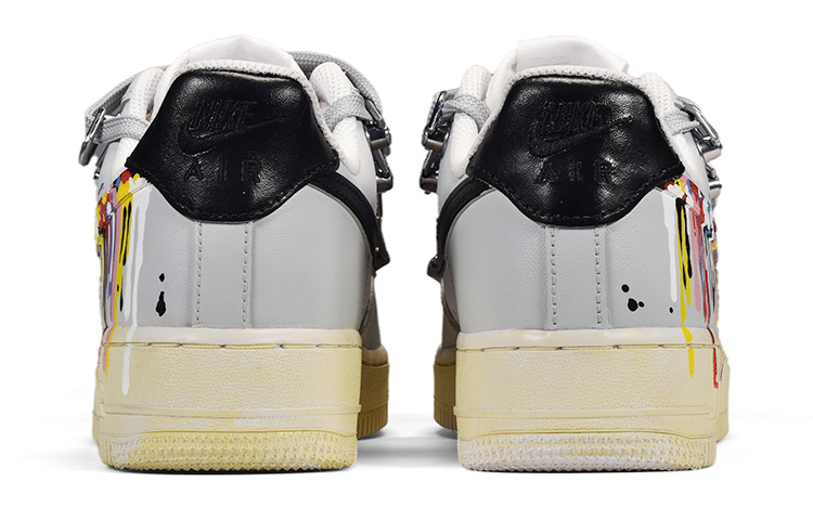 Shop 나이키 에어포스 1 '07 Vibe 태슬 (흰/검) CW2288-111(TeamE-男款流苏白黑)