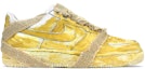 Order 나이키 에어포스 1 '07 웨스트코스트 미라 옐로우 (커스텀) CW2288-111(TeamY-男款扎染做旧黄色)