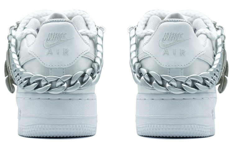 [Custom Shoes] Nike Air Force 1 Low '07 'White Silver Graffiti' 圖 4