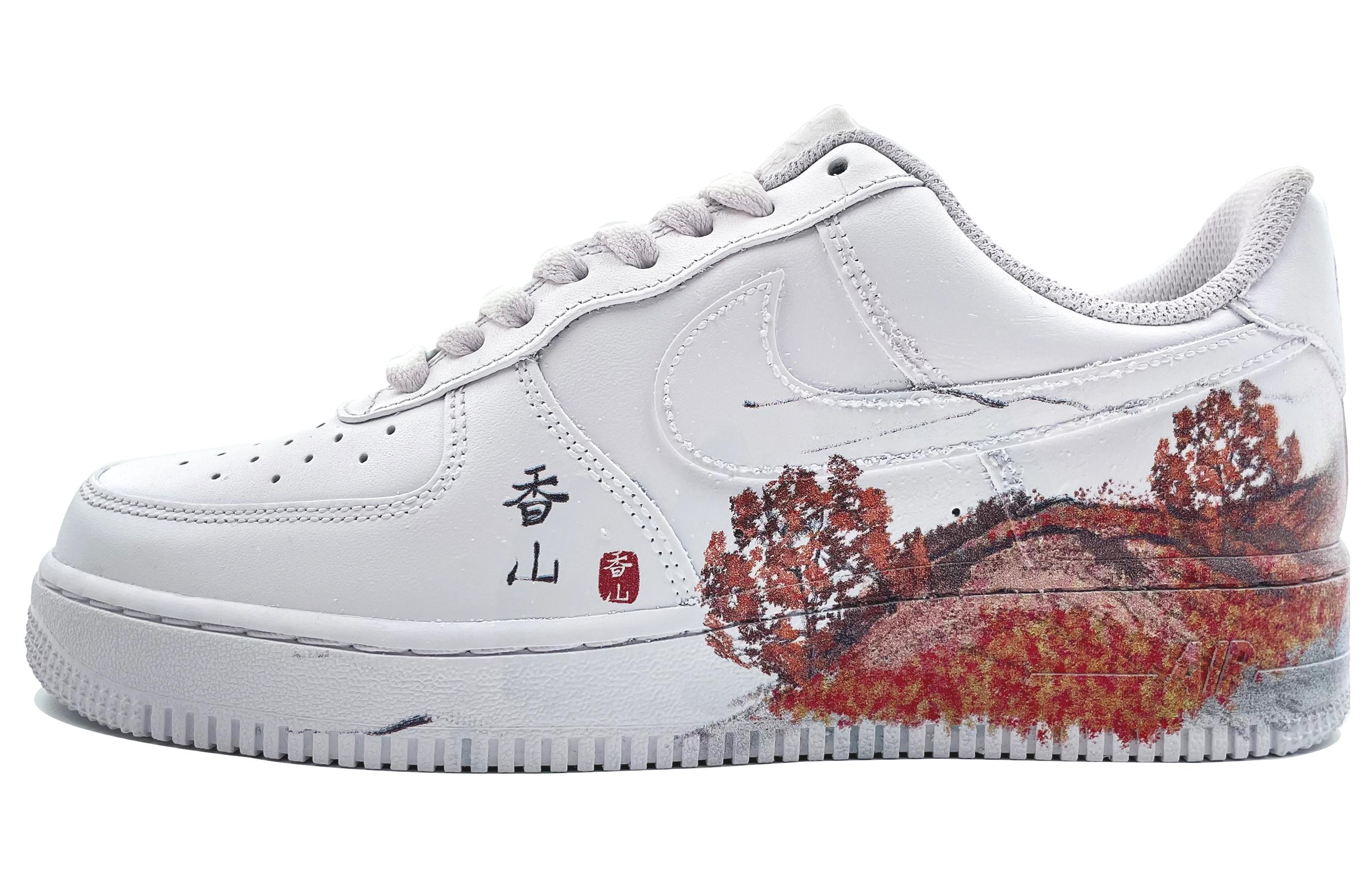 Buy [Sepatu Kustom] Nike Air Force 1 Low '07 'Xiangshan Merah' CW2288-111-466202