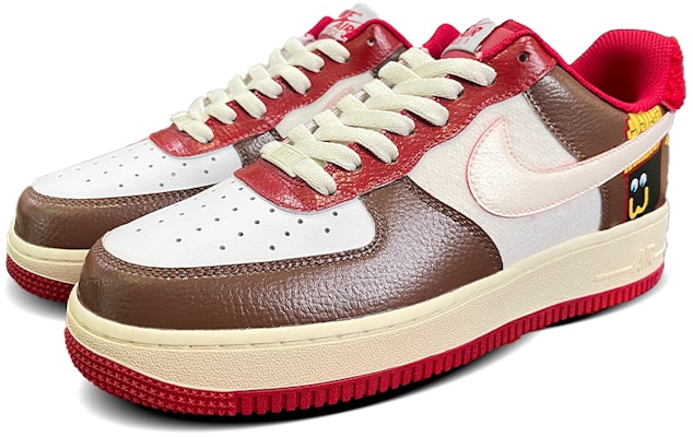 나이키 에어포스 1 로우 '07 LV8 '빈티지 레드브라운' (커스텀) DO5220-161(Team-D男款薯条手绘涂鸦红棕) Lookbook 나이키 에어포스 1 로우 '07 LV8 '빈티지 레드브라운' (커스텀) DO5220-161(Team-D男款薯条手绘涂鸦红棕)