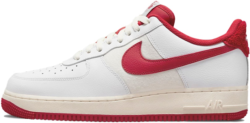 나이키 에어포스 1 로우 '07 LV8 '빈티지 레드브라운' (커스텀) DO5220-161(Team-D男款薯条手绘涂鸦红棕) Details for 나이키 에어포스 1 로우 '07 LV8 '빈티지 레드브라운' (커스텀) DO5220-161(Team-D男款薯条手绘涂鸦红棕)