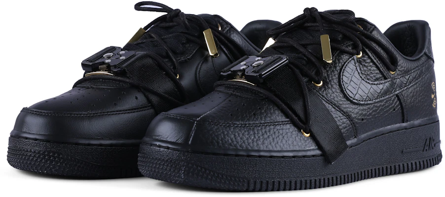 【客製球鞋】 Nike Air Force 1 Low '07 prm 空軍一號 黑武士 機能風 低筒 板鞋 男款 黑金 Lookbook 【客製球鞋】 Nike Air Force 1 Low '07 prm 空軍一號 黑武士 機能風 低筒 板鞋 男款 黑金