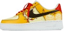 Buy 【定製球鞋】Nike Air Force 1 Low 玖制 惡搞 3D火焰 動漫主題定製 二次元 低幫 板鞋 男款 橘黃