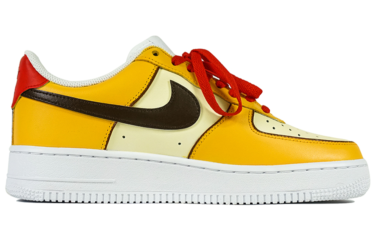 Order [Zapatillas Personalizadas] Nike Air Force 1 Low 'Llama 3D Anime' CW2288-111(Team陆-火焰恶搞橘黄）
