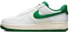 Sizing 【定制球鞋】 Nike Air Force 1 Low 520 vibe風做舊 毛邊 藍色皮牌 低幫 板鞋 男款 綠色