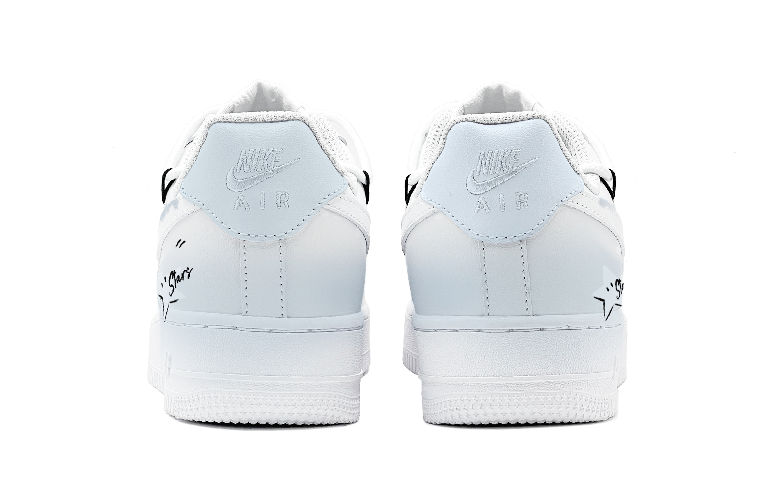 Shop Zapatillas Nike Air Force 1 Low 'Academy Style Lucky Star' DH2920-111(TeamS-蓝白星星女S-BOX)