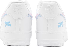 【カスタムシューズ】ナイキ エアフォース 1 ロー 'アカデミースタイル スウッシュ ピンクブルー' DH2920-111(TeamS-炫彩线条女S-BOX) Shop 【カスタムシューズ】ナイキ エアフォース 1 ロー 'アカデミースタイル スウッシュ ピンクブルー' DH2920-111(TeamS-炫彩线条女S-BOX)