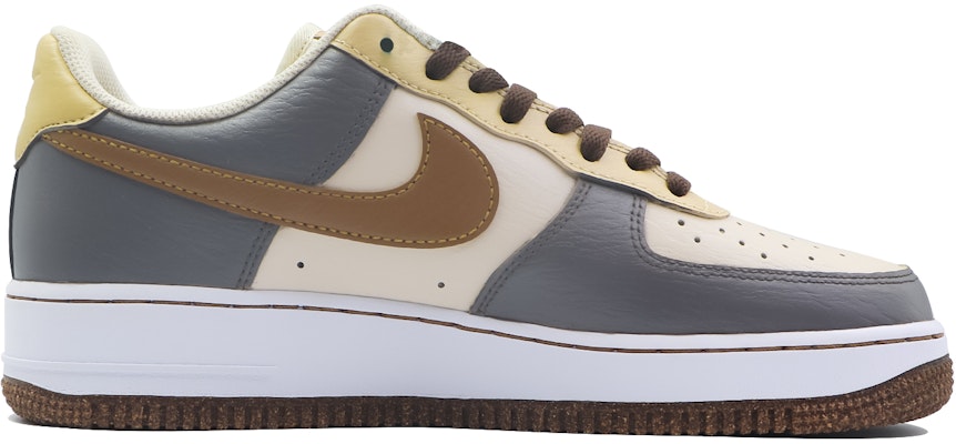 【定制球鞋】 Nike Air Force 1 Low emb "啤酒棕" 奇妙藝術館 低幫 板鞋 男款 灰棕 Order 【定制球鞋】 Nike Air Force 1 Low emb "啤酒棕" 奇妙藝術館 低幫 板鞋 男款 灰棕