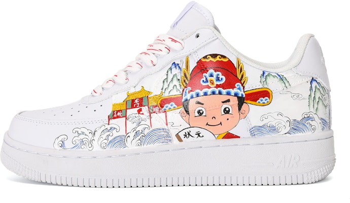 【訂製球鞋】Nike Air Force 1 Low 金榜題名 低筒 板鞋 男款 純白 Buy 【訂製球鞋】Nike Air Force 1 Low 金榜題名 低筒 板鞋 男款 純白