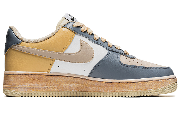 Order [Custom Shoes] Nike Air Force 1 Low 'Amarion Battle Biru Kuning Vintage' DZ2771-121(TeamB-阿玛戎之战)