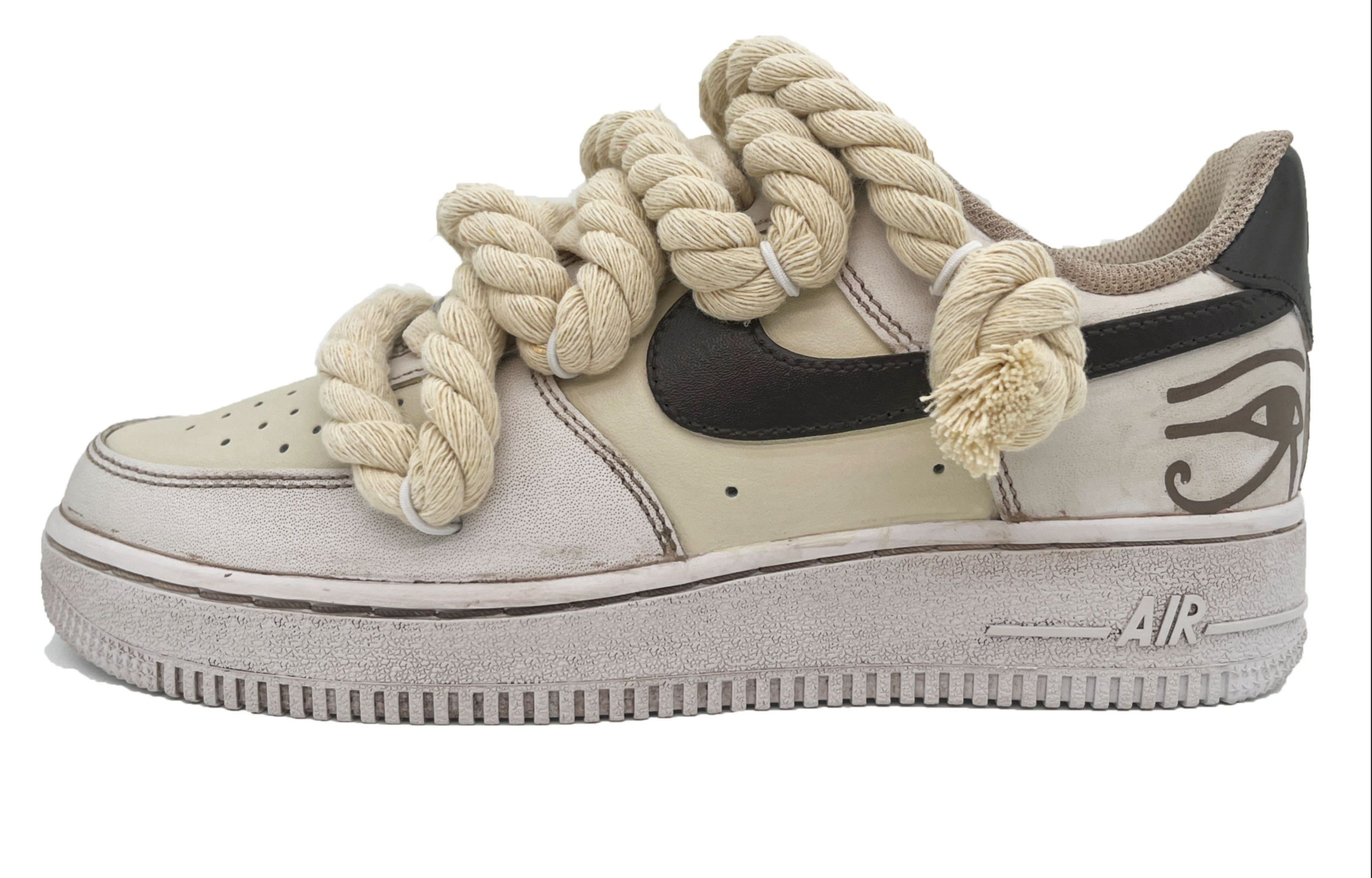 Buy [Zapatillas Personalizadas] Nike Air Force 1 Low 'Estilo Antiguo Egipto' CW2288-111（Team1-男款古埃及