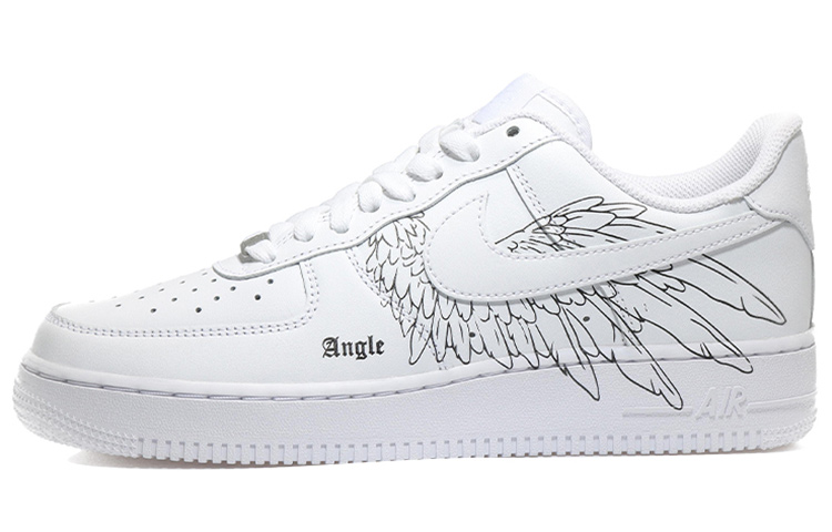 Buy Zapatillas Nike Air Force 1 Low 'Ángel Demonio - Negro Blanco' CW2288-111(Team10-鸳鸯翅膀男白黑QD)