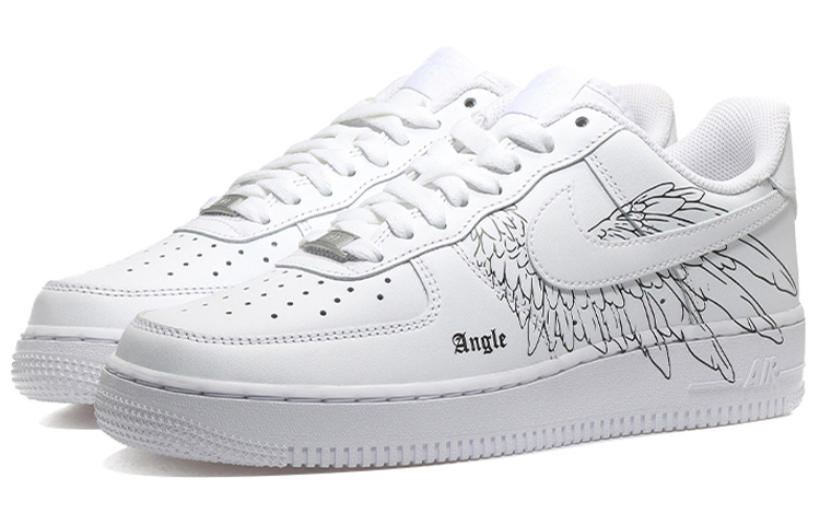 Lookbook Zapatillas Nike Air Force 1 Low 'Ángel Demonio - Negro Blanco' CW2288-111(Team10-鸳鸯翅膀男白黑QD)