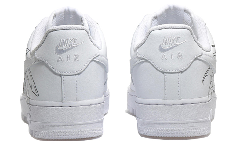 Purchase Zapatillas Nike Air Force 1 Low 'Ángel Demonio - Negro Blanco' CW2288-111(Team10-鸳鸯翅膀男白黑QD)