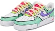 Lookbook Nike Air Force 1 Anime Graffiti Blanco-Verde-Morado CW2288-111(Team18-白绿紫二次元涂鸦)