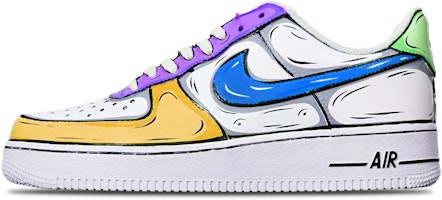 ナイキ エアフォース1 ロー "アニメ マルチカラー" (カスタム) CW2288-111(TeamT-二次元橙紫绿S-BOX) Buy ナイキ エアフォース1 ロー "アニメ マルチカラー" (カスタム) CW2288-111(TeamT-二次元橙紫绿S-BOX)