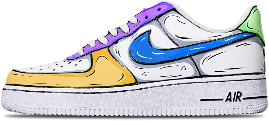 ナイキ エアフォース1 ロー "アニメ マルチカラー" (カスタム) CW2288-111(TeamT-二次元橙紫绿S-BOX) Buy ナイキ エアフォース1 ロー "アニメ マルチカラー" (カスタム) CW2288-111(TeamT-二次元橙紫绿S-BOX)