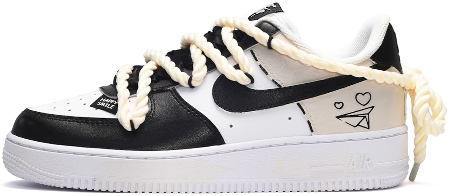 ナイキAF1 カスタム「アニメスマイリー」黒黄白 CW2288-111(TeamE-男款笑脸布贴黑白黄) Buy ナイキAF1 カスタム「アニメスマイリー」黒黄白 CW2288-111(TeamE-男款笑脸布贴黑白黄)