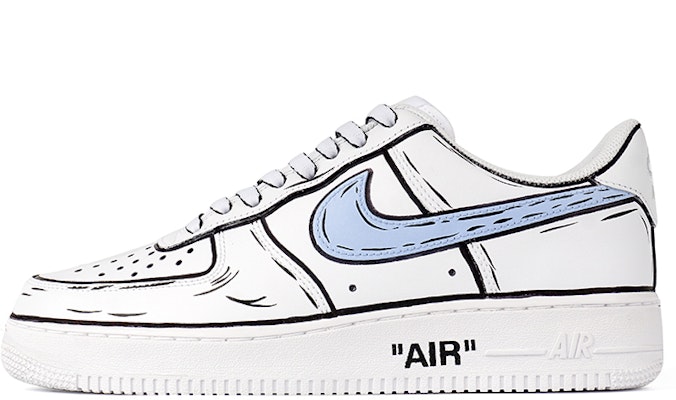 나만의 에어포스 1 '애니 화이트블루' (Custom AF1 'Anime') CW2288-111(Team拾柒-男款低帮二次元白蓝QD) Buy 나만의 에어포스 1 '애니 화이트블루' (Custom AF1 'Anime') CW2288-111(Team拾柒-男款低帮二次元白蓝QD)