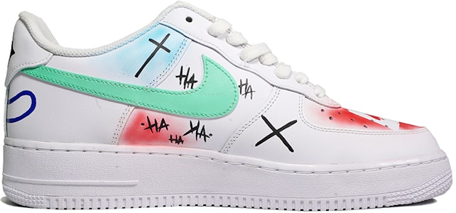 나이키 에어포스 1 로우 '만우절 조커' (커스텀) 315122-111(TeamF-涂鸦小丑红白蓝) Order 나이키 에어포스 1 로우 '만우절 조커' (커스텀) 315122-111(TeamF-涂鸦小丑红白蓝)