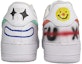 Shop 【客製球鞋】 Nike Air Force 1 Low 空軍一號 塗鴉 愚人節 小丑 低筒 板鞋 男款 藍白紅