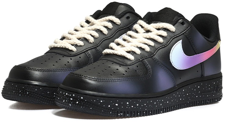 【客製化球鞋】Nike Air Force 1 Low 極光星空 鐳射噴繪漸變 宇宙未來感 低筒 休閒鞋 男款 黑紫 Lookbook 【客製化球鞋】Nike Air Force 1 Low 極光星空 鐳射噴繪漸變 宇宙未來感 低筒 休閒鞋 男款 黑紫