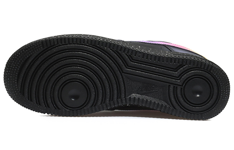 Details for Kasut [Custom] Nike Air Force 1 Rendah 'Aurora Borealis Hitam-Ungu' CW2288-001(Team10-极光星空黑紫)