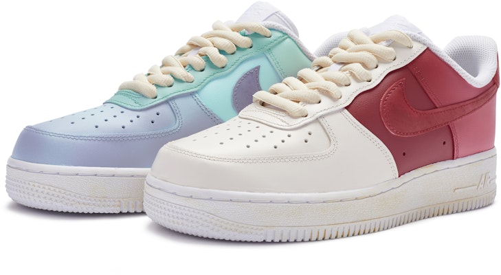나이키 에어포스 1 로우 '오로라 미스매치' (커스텀) DH2920-111(TeamR-女款极光鸳鸯S-BOX) Sizing 나이키 에어포스 1 로우 '오로라 미스매치' (커스텀) DH2920-111(TeamR-女款极光鸳鸯S-BOX)