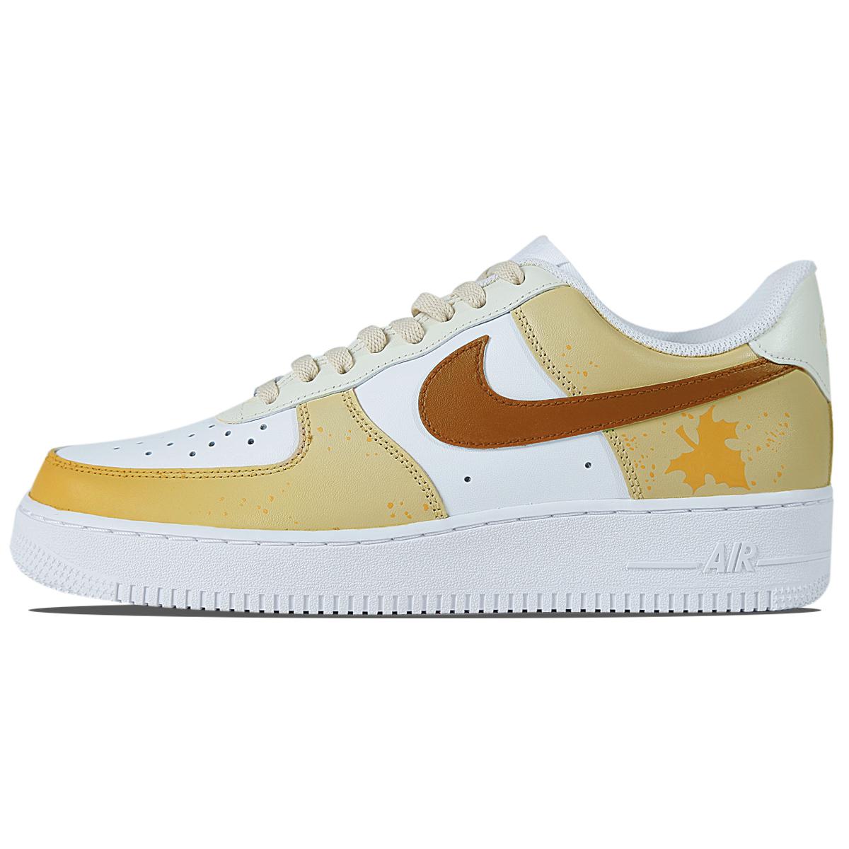 [Custom Shoes] Nike Air Force 1 Low 'Autumn Maple Melody'