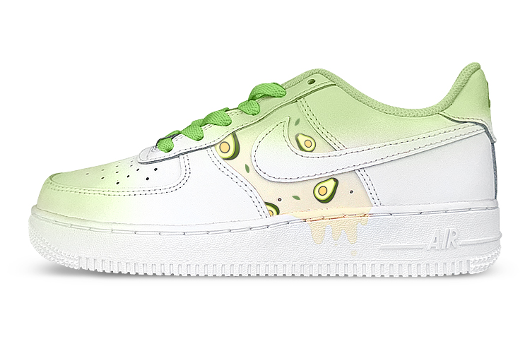 Buy [Custom Shoes] Nike Air Force 1 Low 'Avocado Gradient White-Green ...