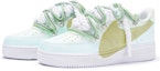 Lookbook Zapatillas Nike Air Force 1 Low 'Verde Aguacate-Azul' Personalizadas CW2288-111(TeamR-男款T10果绿S-BOX)
