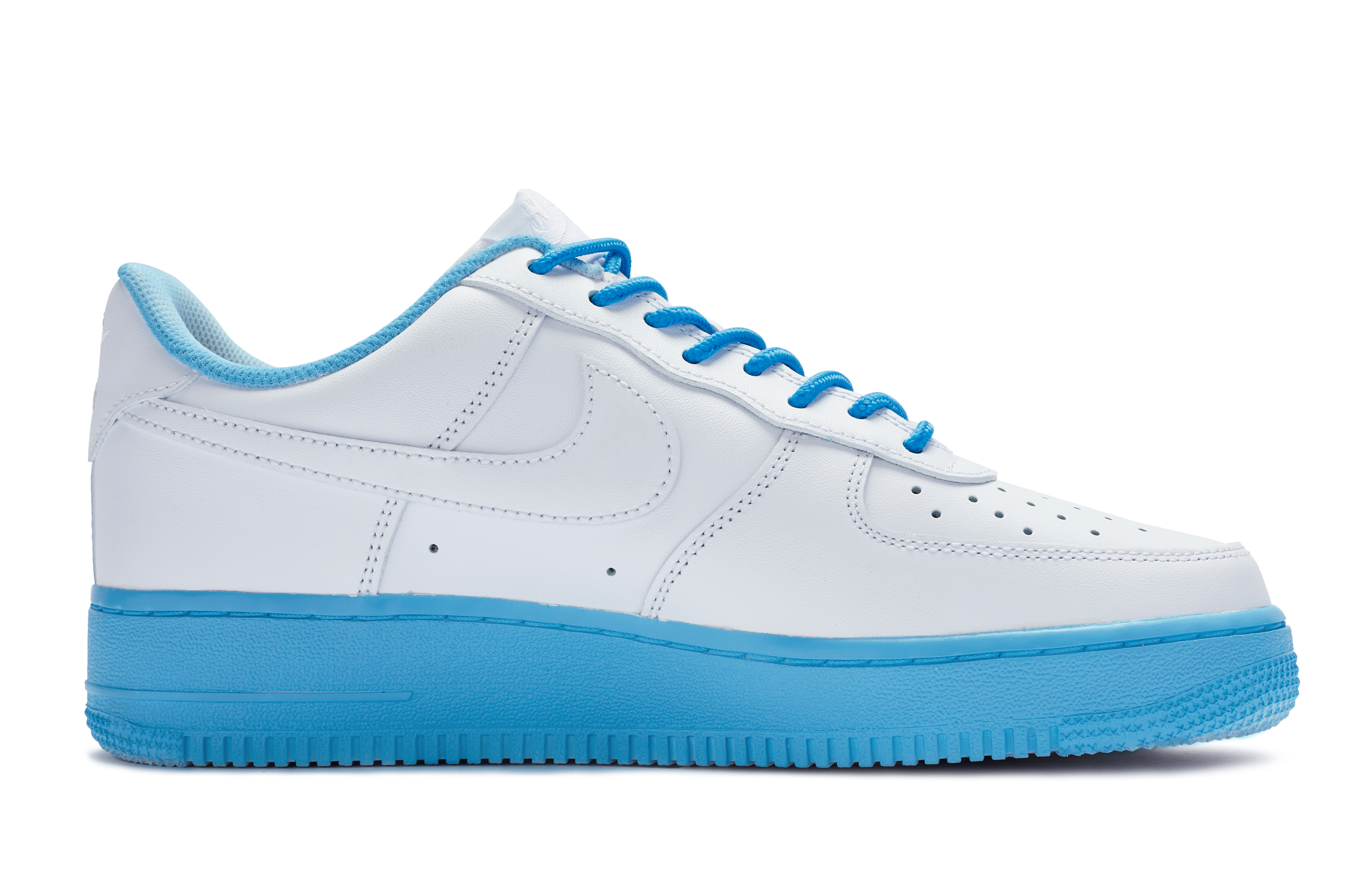 Order [Nike Sepatu Custom] Air Force 1 Low 'Bailan Summer Breeze' DH2920-111(Team80-女款白兰地白蓝)
