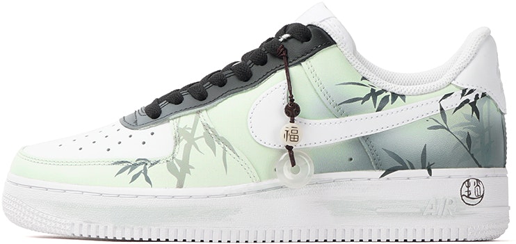 custom-shoes-nike-air-force-1-low-bamboo-ink-painting