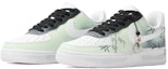 Lookbook 【定製球鞋】Nike Air Force 1 Low 竹意 中國風 國畫元素 新中式 水墨畫 防滑耐磨 低幫 板鞋 男款 青白