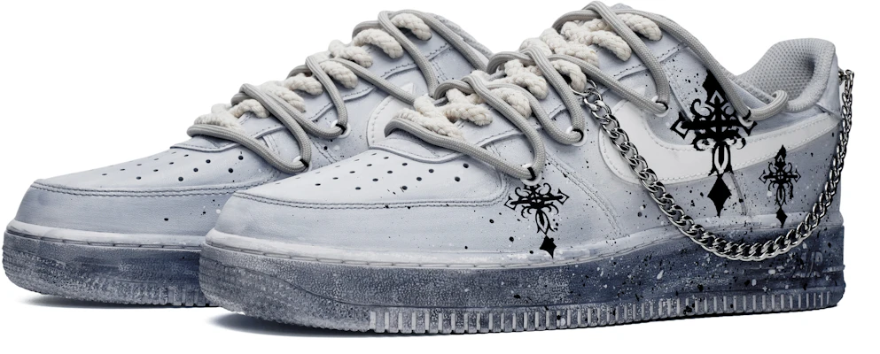 Zapatillas Nike Air Force 1 Low 'Bautismo Salpicado Gris-Negro' DH2920-111(Team11-受洗日女灰黑S-BOX) Lookbook Zapatillas Nike Air Force 1 Low 'Bautismo Salpicado Gris-Negro' DH2920-111(Team11-受洗日女灰黑S-BOX)
