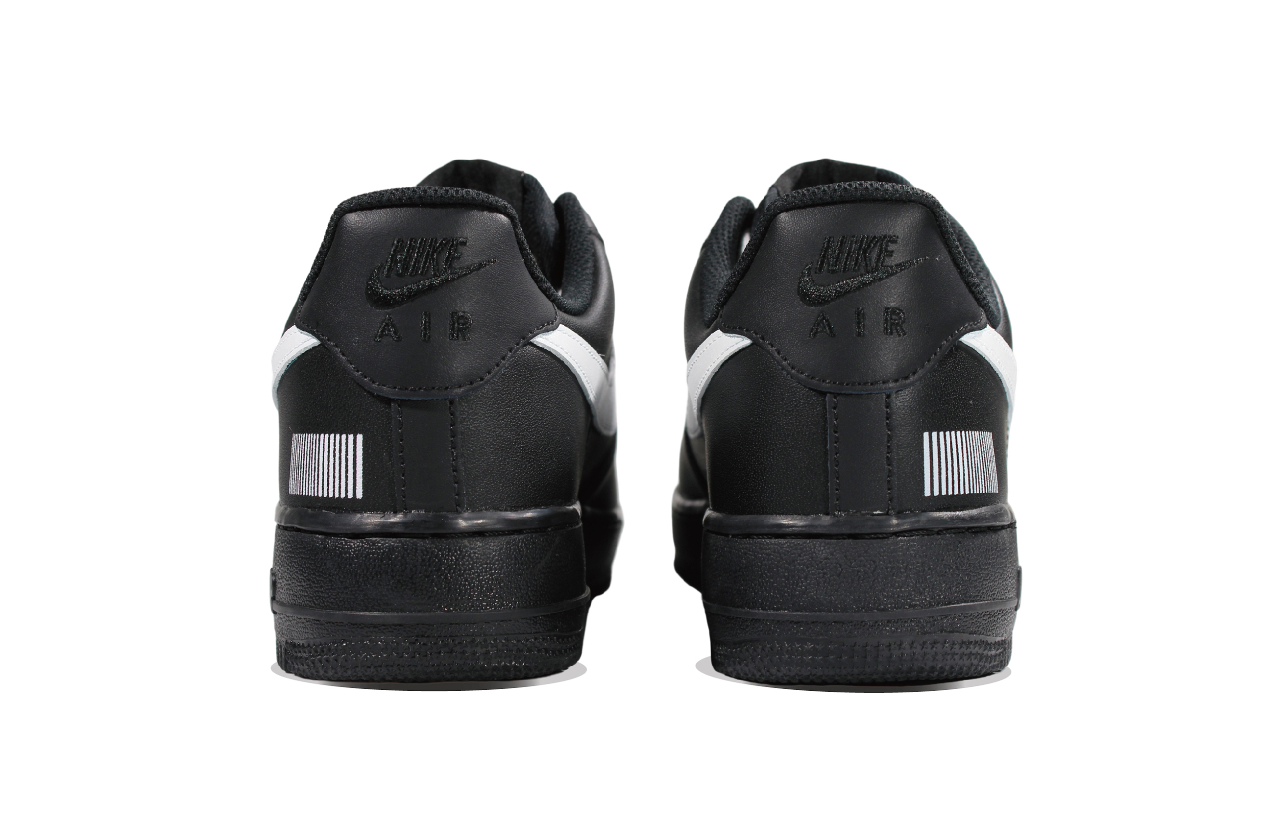 Shop [Kasustem] Nike Air Force 1 Low 'Kod Bar Jalan Gelap' CW2288-001（Team30-条形码）